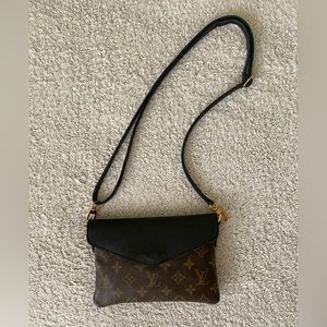 Louis Vuitton Canvas Upcycled Crossbody